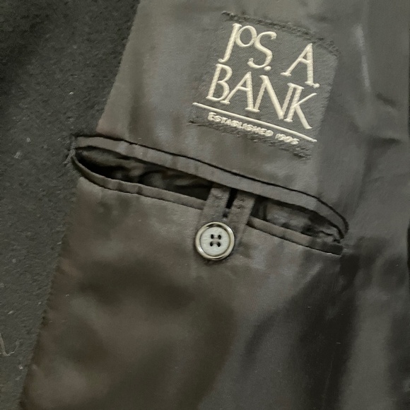 Jos. A. Bank Men's Wool Long Coat - Picture 4 of 6